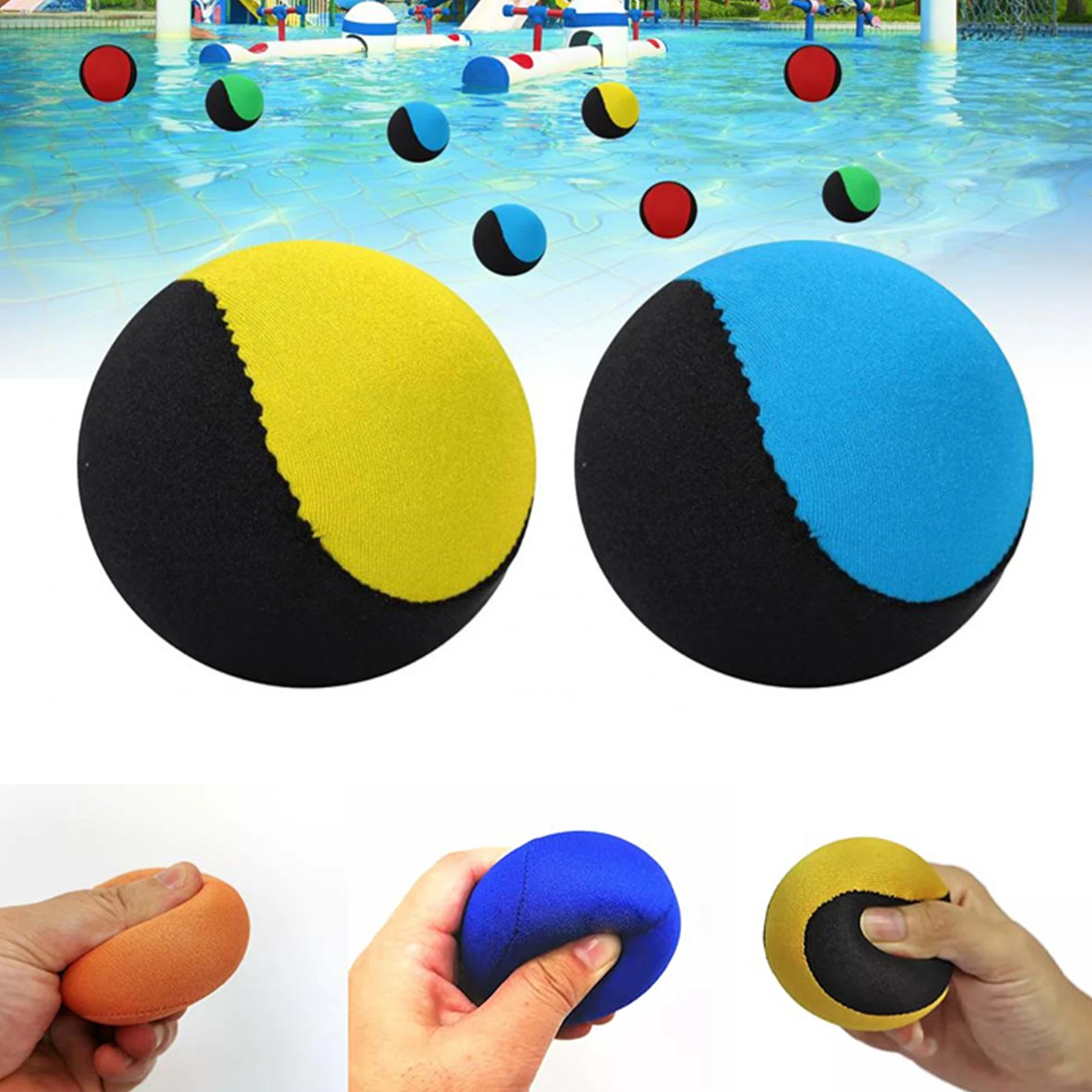 Water Bouncing Ball Beach Ball Soft Relaxing Balls