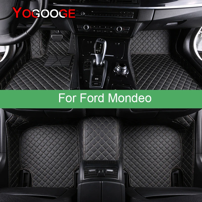 YOGOOGECarFloorMatsForFordMondeoFusionFootCocheAccessories