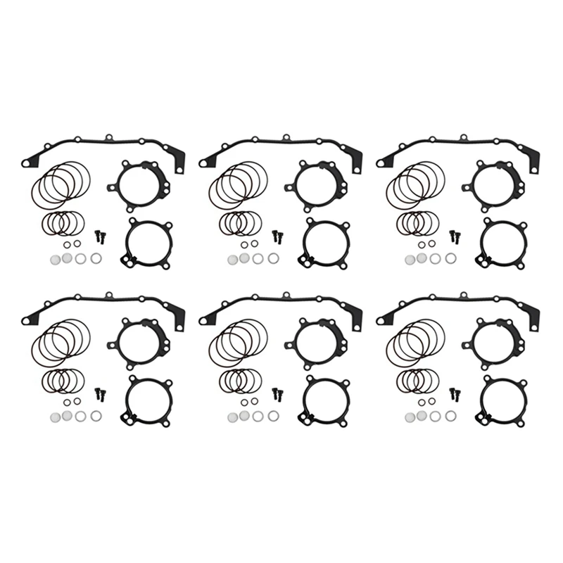 6X For Bmws Dual Vanos O-Ring Seal Repair Kit E36 E39 E46 E53 E60 E83 E85 M52tu M54 M56