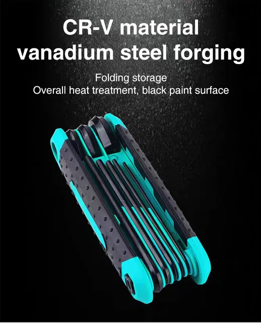 STANLEY - 9 PEZZI - TRIANGOLO PIEGHEVOLE CON SET 9 CHIAVI A BRUGOLA MASCHIO ESAGONALE | Leroy Merlin - Foto 3