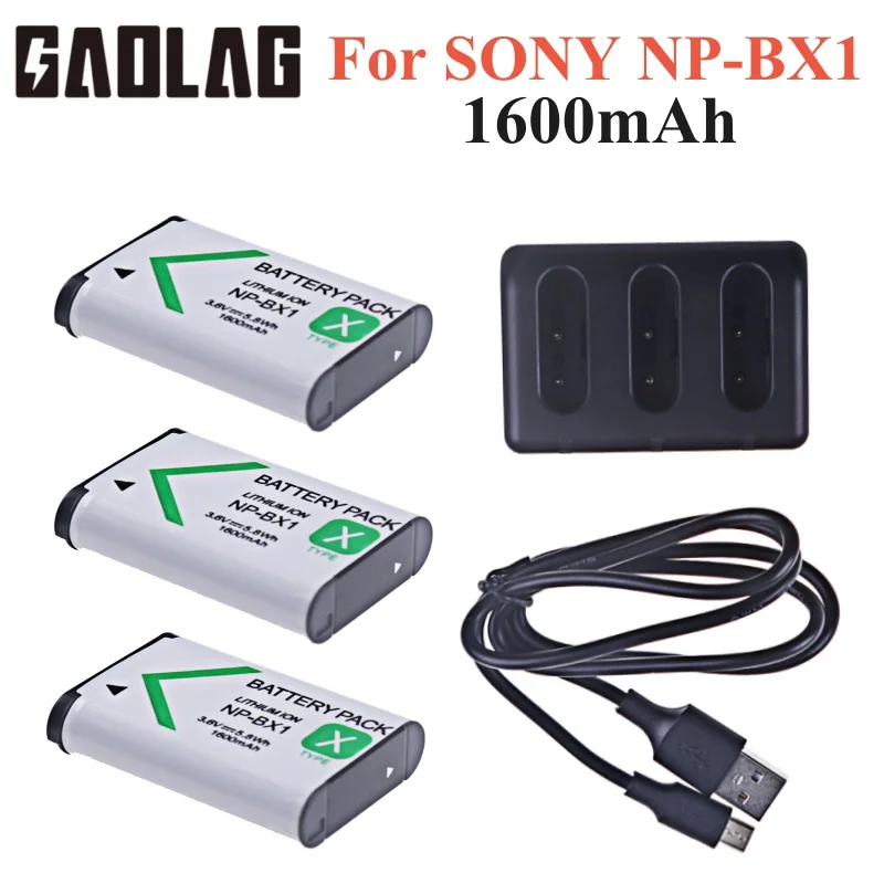 Для SONY NP-BX1 np bx1 np-bx1 Аккумулятор для Sony FDR-X3000R RX100 AS100V AS300 HX400 HX60 AS50 WX350 AS300V