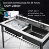 Ultrasonic Dishwasher Automatic Household Portable Sink Dishwasher Small Free-standing Installation-free Kitchen 110V/220V 1