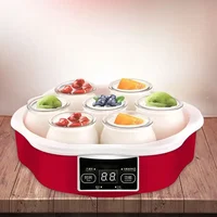 Electric Yogurt Maker, Portable Mini Electronic Automatic DIY Home 1.3L Yogurt Maker Machine With Stainless Steel Liner 2