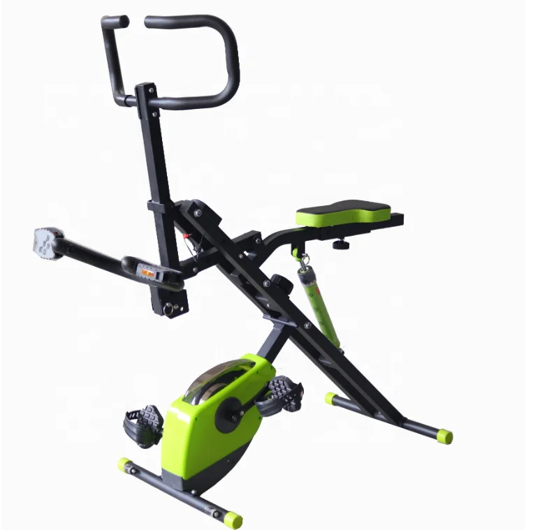 Gym equipment fitness total crunch / horse riding exercise machine with factory price X bike