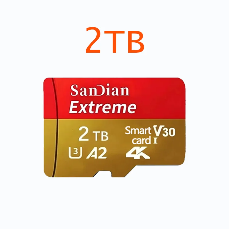 SD Card 1TB 2TB 256GB 512GB High Speed Memory Card Micro TF Cards Large Capacity Class10 Flash for PC/Phone/Camera