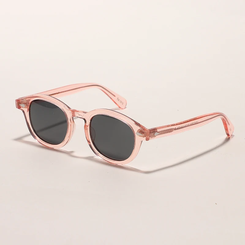 Retro Johnny Depp Sunglasses Men Women Polarized Sun Glasses Brand Vintage Acetate Frame For Male Eyeglasses Eyewear