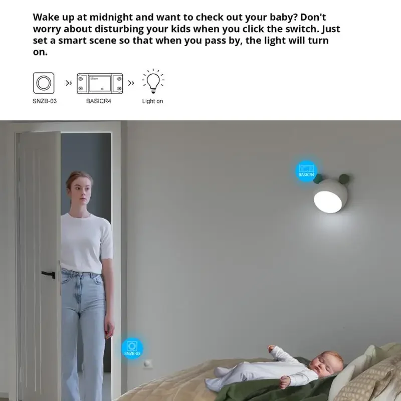Smart Switch SONOFF Basic R4 WiFi DIY Remote Controller Smart Home eWeLink APP Control Work with Alexa Google Home