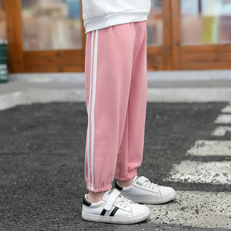 Girls Pants Boys Pants Kids Pants Girls Trousers Kids Sports Pants Stylish Comfortable Unisex Children Lounge Pants Boy Girl Daily Wear Outdoor Play School Casual Trousers
