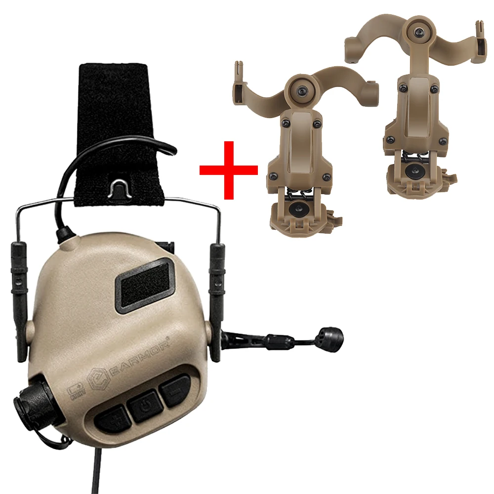 Opsmen Earmor M32 mod4 試着のみ Opsmen EARMOR Tactical Headset M32 MOD4 Active Shooter Over