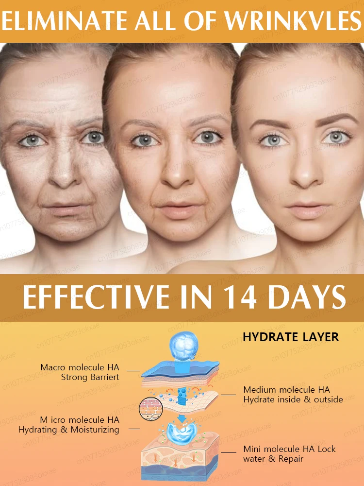 Instant Wrinkle Remover Face Cream Lifting Firming Anti-aging Eye Fade Fine Lines Whiten Brighten Moisturize Facial Skin Care