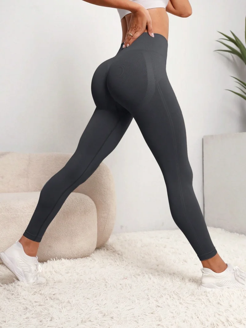 Women Seamless Hip Lifting Women Seamless Sports Leggings High Waist Fitness Leggings Push Up Yoga Leggings Gym Clothing Sports Best Sellers In Women's Clothing