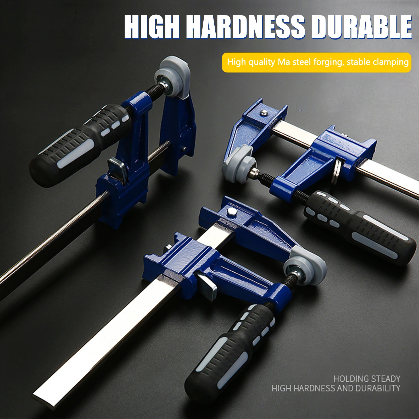 6/10/12/18inch Wood Clamp Set Quick Release and OneHand Operation