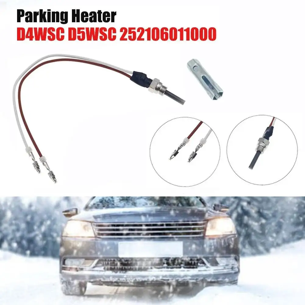 실리콘 질화물 자동차 주차 히터 세라믹 글로우 핀 글로우 플러그, Eberspacher Hydronic D4wsc D5ws 2521060 A3w2 용 렌치, 12V, 24V