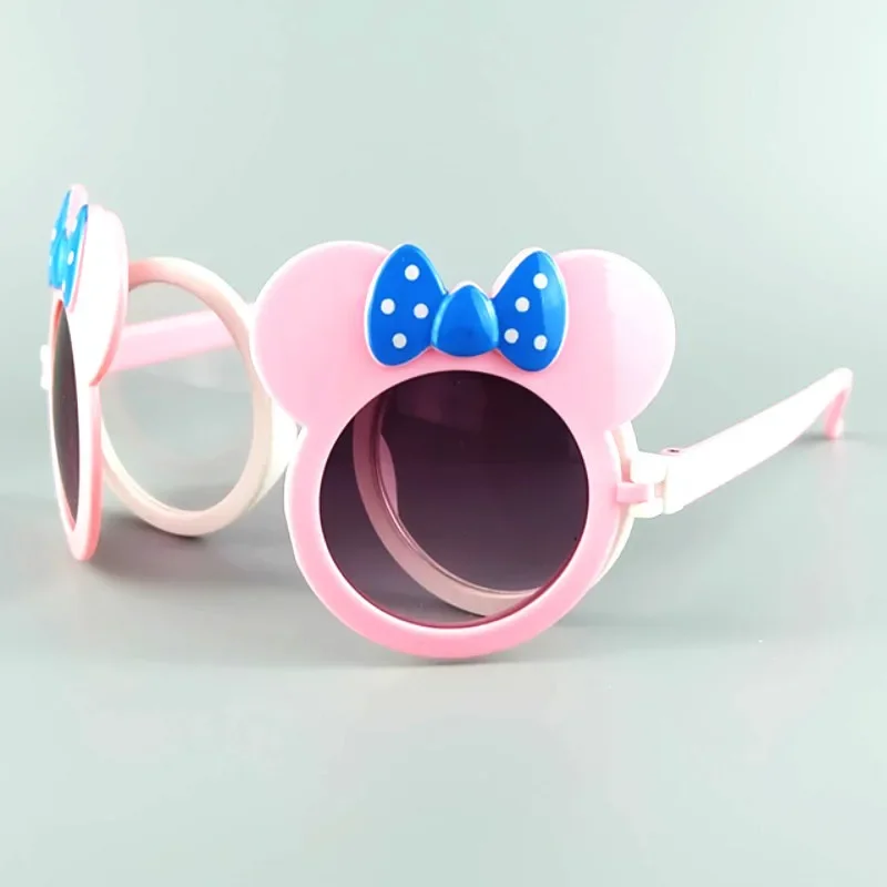 Disney Mickey Children Sunglasses for Boys Girls Lovely Cartoons