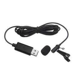 Compact USB Mini Clip - on Lapel Microphone (Old)