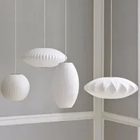 Denmark Designer Silk LED Pendant Lamp Living Room Hotel Hall Restaurant Hanglamp Home Decoration Lighting Factory Direct Sales 2