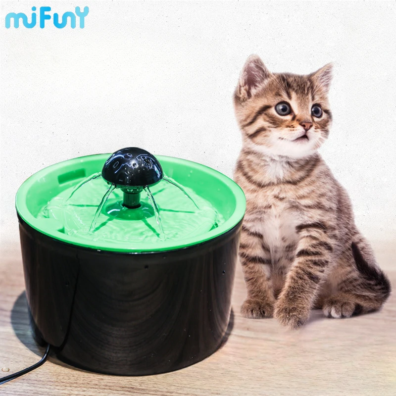 

MiFuny 1.6L Cat Water Feeder Automatic Water Dispenser for Cat Water Fountain Cat Bowl Circulating Filtration Cat Accessories