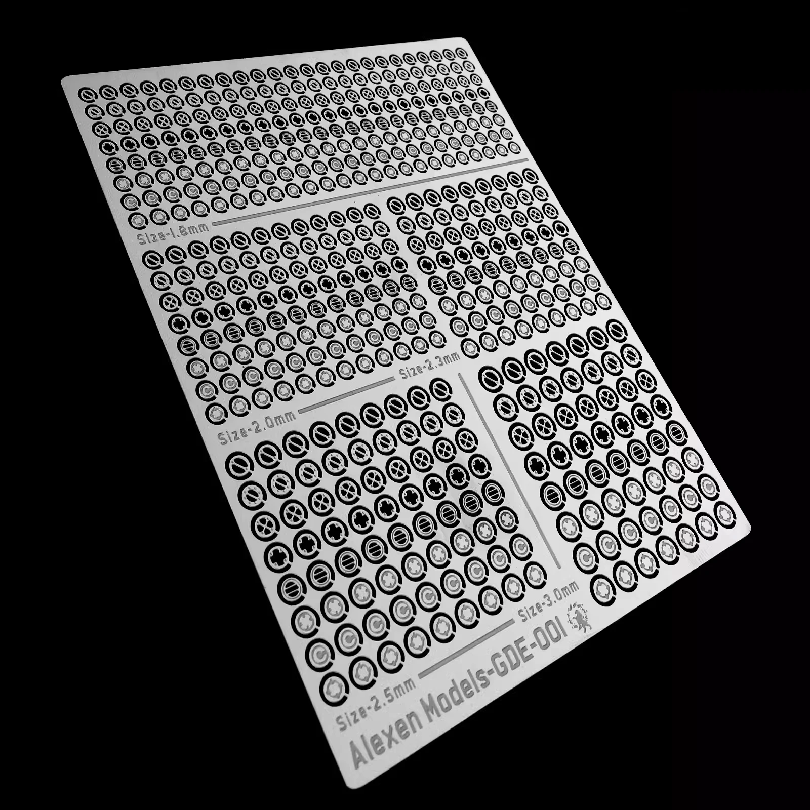 GDE001-05 Sci fi Doll Robots Joints Details Mesh Metal Detail Up Photo Etch Parts Set Sheet