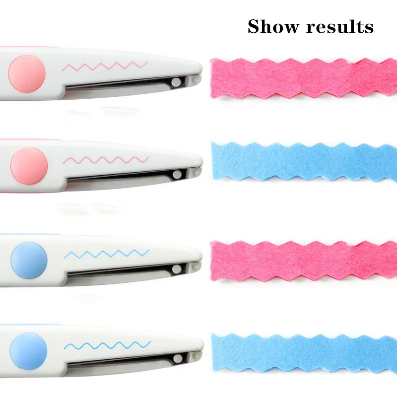 zigzag scissors set wave paper cutting knife art handmade children  kindergarten students craft scissors mini pattern scissors