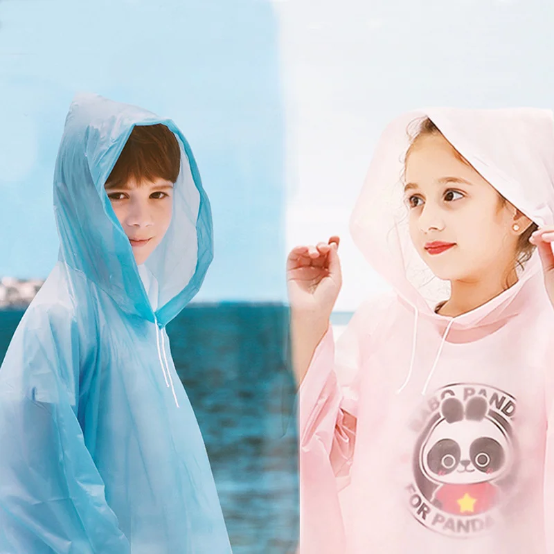 Raincoat Children Funny Cartoon Baby Kids Hot Rainwear Cute Waterproof Hot Children Raincoats Kids Funny Rain Coat Poncho raincoat poncho