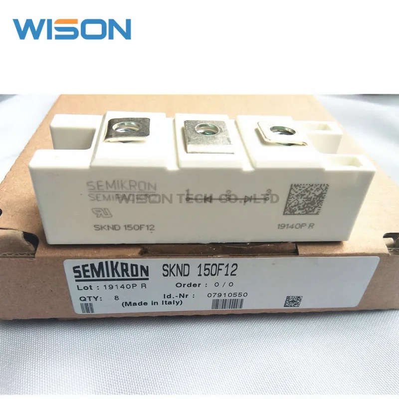 

Новый и оригинальный Тиристор SKMD150F12 SKND150F12 с бесплатной доставкой