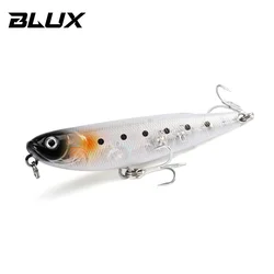 BLUX STRAY DOG Topwater Pencil Surface Walker Fishing Lure - 70MM 8.2g Saltwater Bass Hard Bait (Color D)