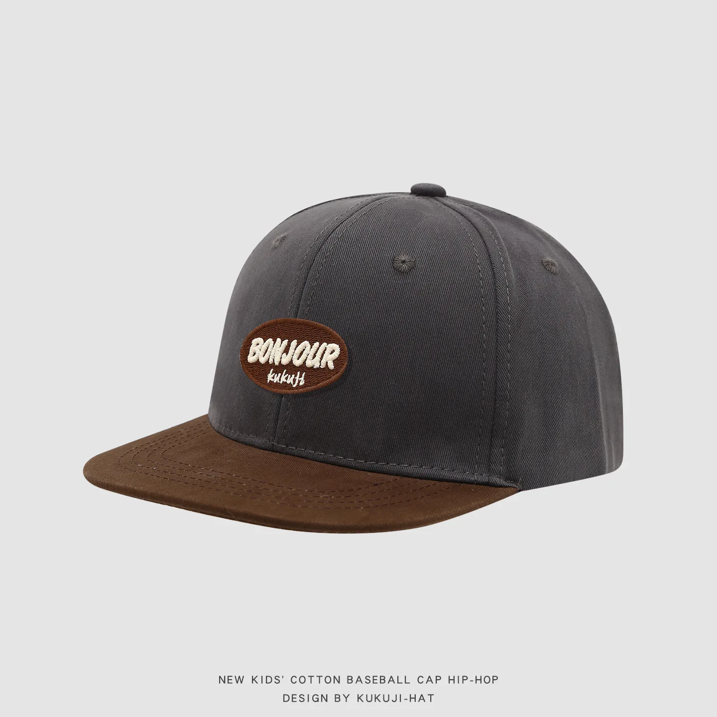 MiniAinis Baseballmütze für Mädchen und Kinder, 54 cm, 3–8 Jahre, Sommer-Sonnenhut für Kinder, Jungen, Cartoon, Hip-Hop, Streetwear, Kleinkinder, verstellbare Kappe – Detail 6