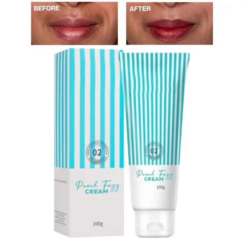 Lip Hair Removal Cream Hair Removal Cream For Face Fuzz Hair Remover Cream Upper Hair Removal Fuzz Remover For Facial 100g 2