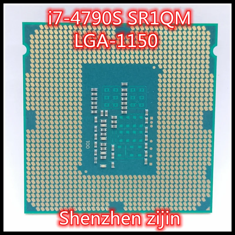 Processador Cpu Quad Core de Oito Thread I74790s Sr1qm i7 4790s 32 Ghz 8m 65w Lga 1150