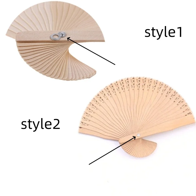Folding Fan Hand Fan Wooden Hand Fan 1PCS Original Wooden Hand Flower Bamboo Pocket Fan Chinese Japanese Folding Fan Home Decor