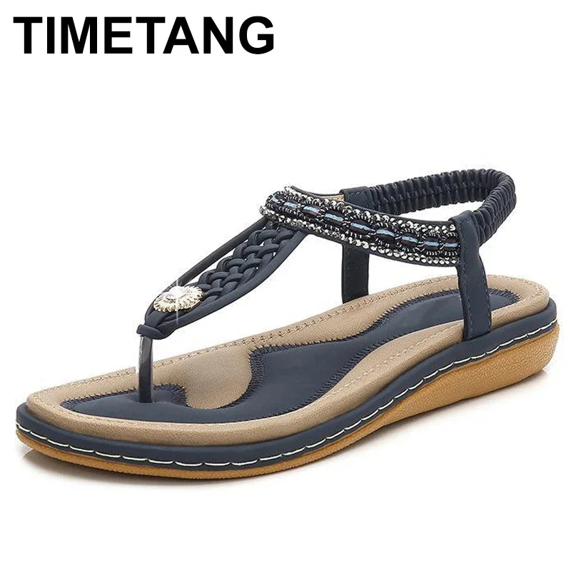 Women Shoes Comfort Sandals Summer Flip Flops Flat Sandals Gladiator Sandalias Mujer Size 36-42 E151
