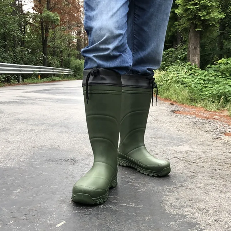 Predator Xl Mens Size 12 Wellies Lightweight Foam Rain Boots High - Main Image