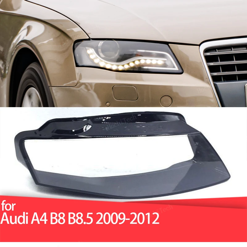

Headlight Cover Transparent Mask Lens Lampshade Headlamp Shell Polycarbonate For Audi A4 A4L B8 B8.5 2009 2010 2011 2012