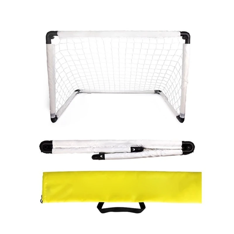 Foldable Football Goals Mini Soccer Ball Net Portable Soccer Goal Practice Soccer Net Football Outdoor Training Net