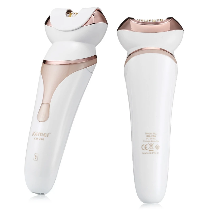 Electric shaver body hair trimmer hair removal epilator facial hair epilator Original 4in1 Women Electric Epilator For Facial & Body Electric Shaver Bikini Trimmer Lady Razor Leg Underarm Hair Removal