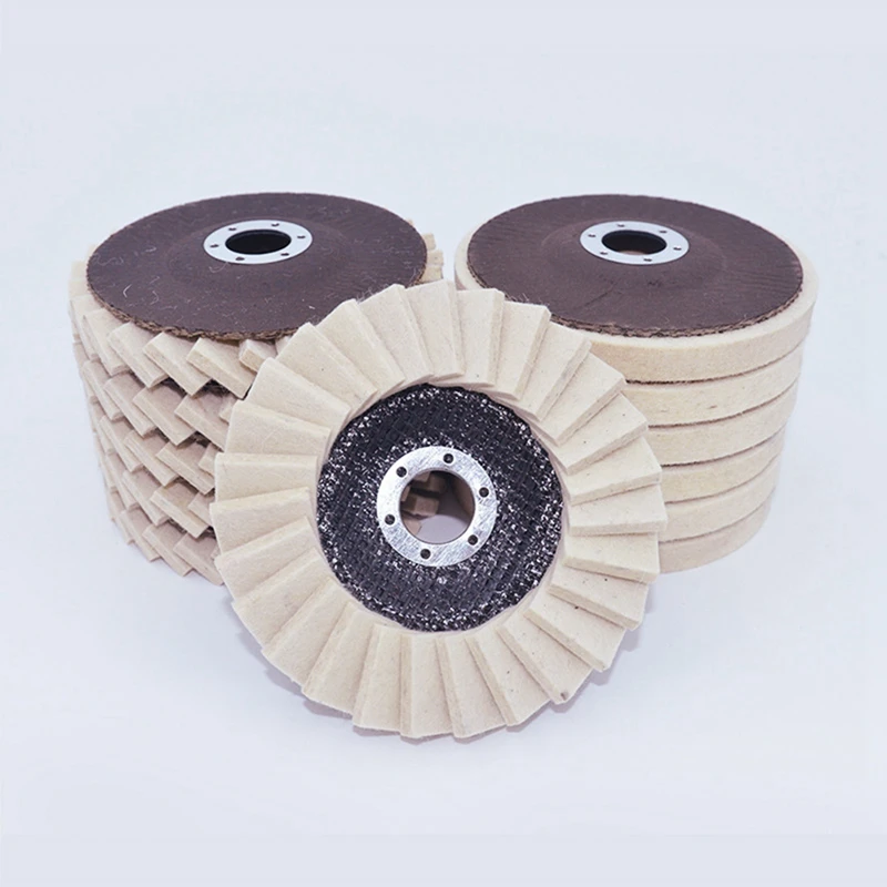 Polishing Felt Wheel Premium Fine Felt Polishing Angle Grinder Suitable For Cars, Trucks, Rvs, Motorcycles