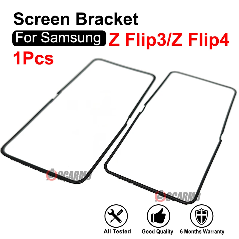 Front Screen Stand Middle Bezel Frame LCD Bracket Plastic Hoder for Samsung Galaxy Z Flip 5 Fold 2 3 4 5 6 7