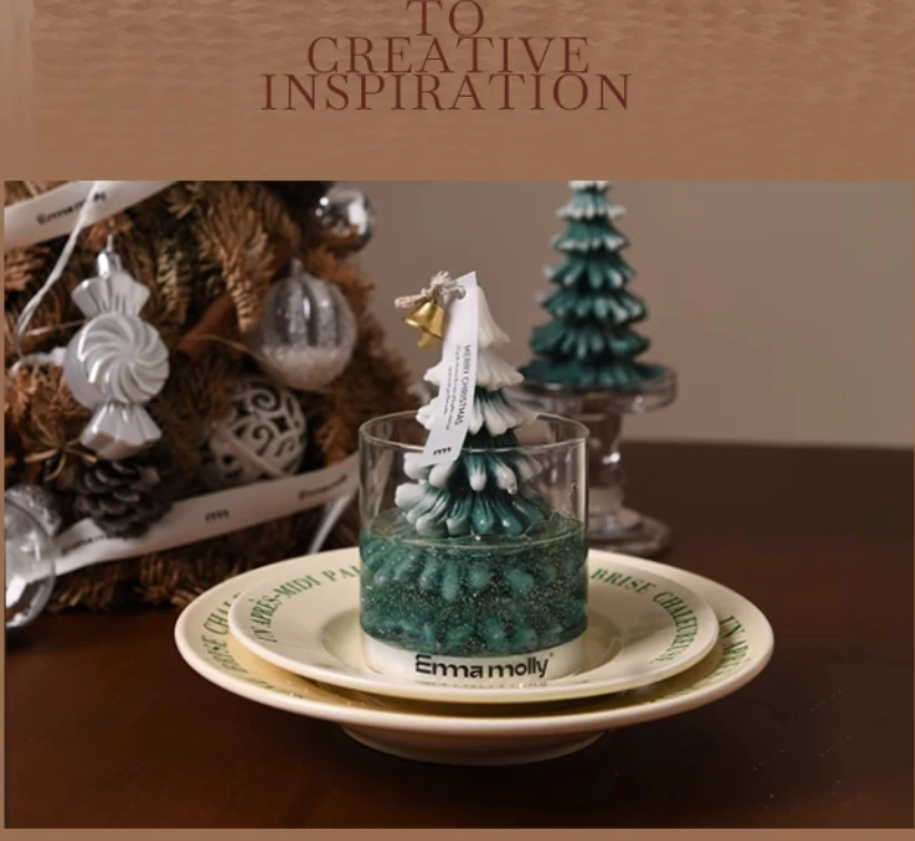 Christmas Tree Aromatherapy Candle Gift Box Creative Limited Birthday Gift Premium Girl Ornament Christmas