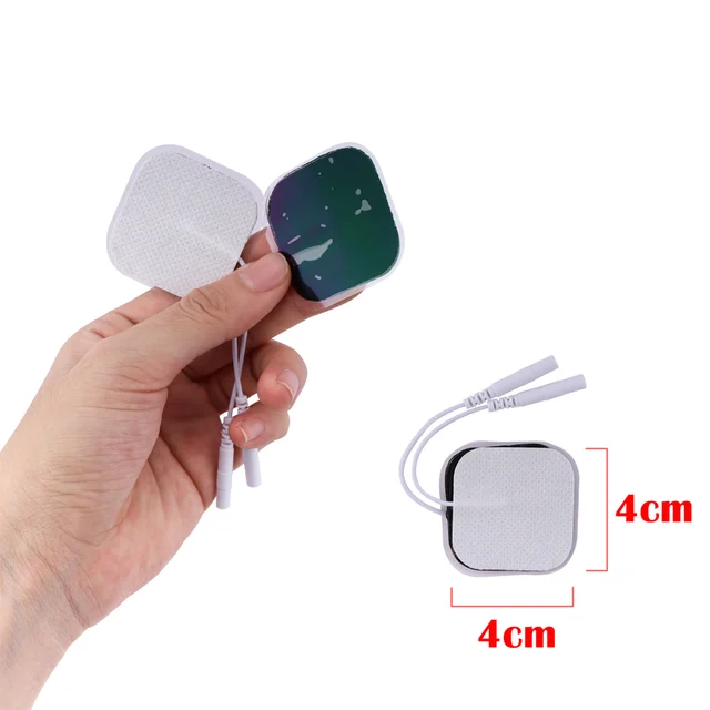 40/100Pcs Electrode Pads For Tens Acupuncture Physiotherapy Machine EMS Nerve Muscle Stimulator Slimming Body Massager Patch 6