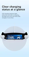 HONCAM Charging Dock Station for PlayStation Portal 7 RGB Light Modes Console Charger Stand with Tri-Protection Safety charging