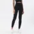 SOISOU Nylon Yoga Pants Gym Leggings Women Girl Fitness Soft Tights High Waist Elastic Breathable No T Line Sports Pants 13