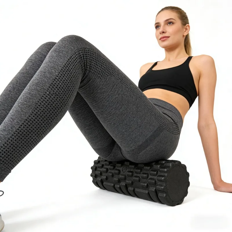 High-Density Solid Core For Muscle Recovery/Massage, Durable Fitness Tool 33Cm Foam Roller Yoga Massage 5