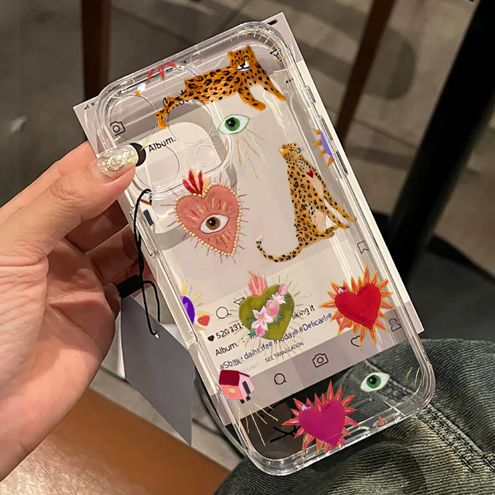 Exotic Art Design Shockproof TPU Phone Case