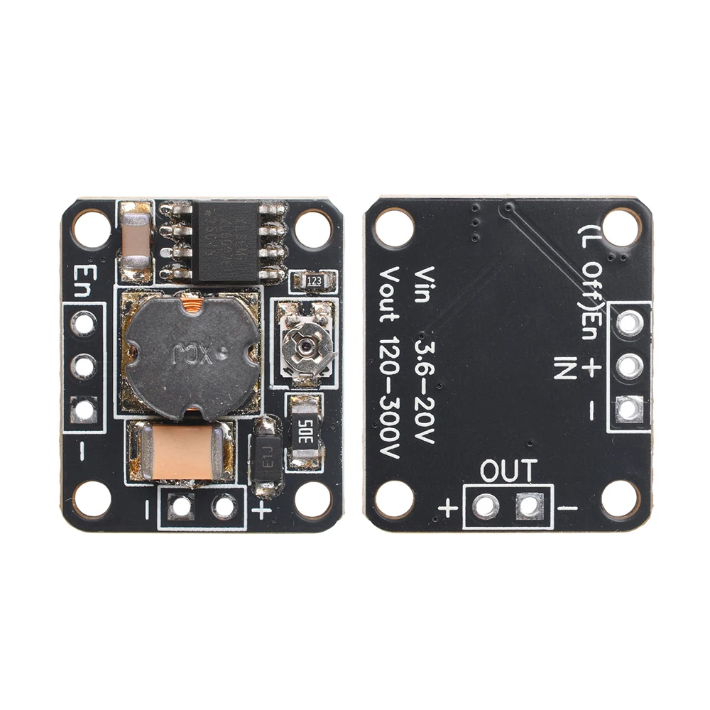DC 3,6-20V zu 120-300V Boost-Modul Hochspannungswandler Ultrakompakte Größe für DIY-Stromversorgung ﻿ – Detail 3
