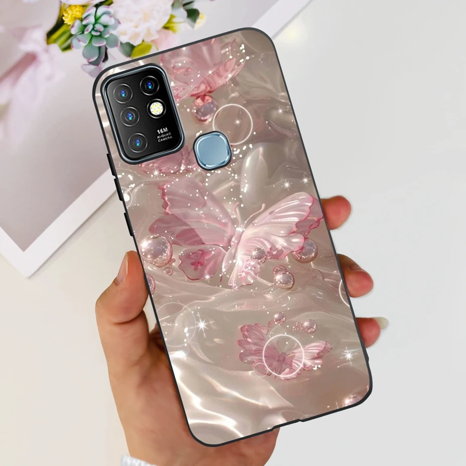 Cute Painted Soft Silicone Phone Case Cover