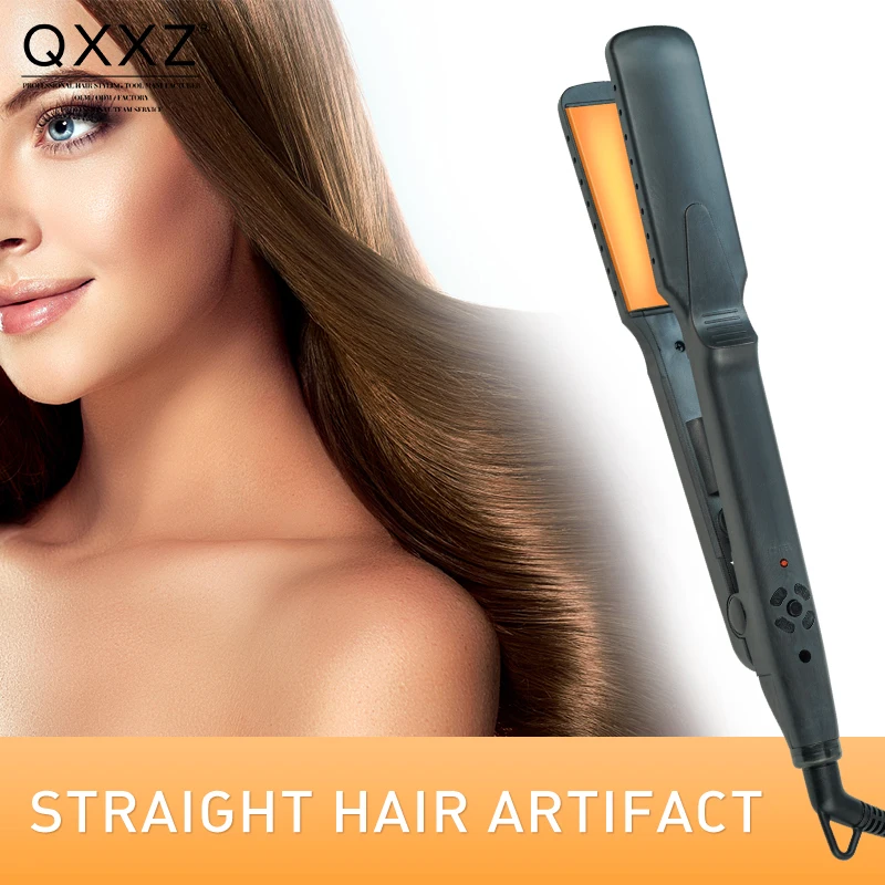 QXXZ Hair Straightener Fast Preheating Iron Professional Tourmaline Ceramic Heating Plate Four Gear Temperature Adjustable 1pcs smr106 2rs cb abec 7 mr106 2rs 6x10x3mm stainless steel hybrid si3n4 ceramic bearing without grease fast turning