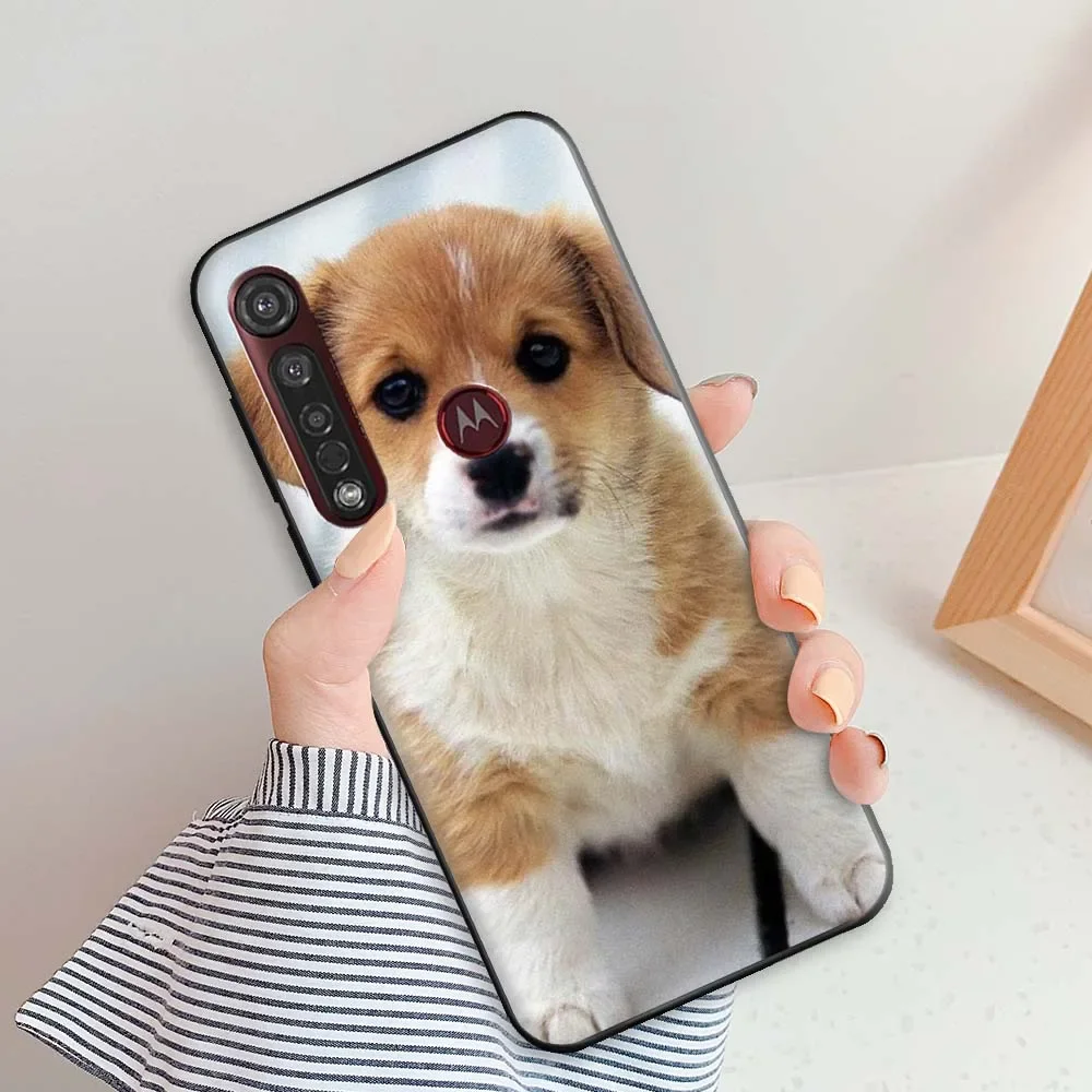 Sleek Matte Silicone Protective Case - Fashion TPU Back Cover for Motorola Moto G8 Plus, G8 Play & G8 Power