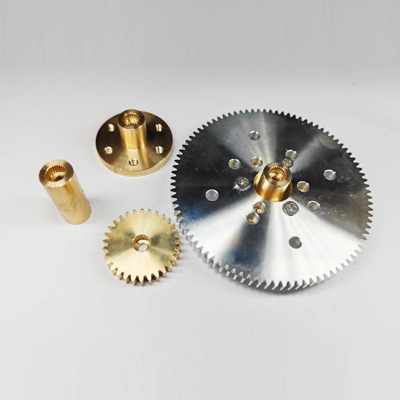 25T Metal RC Servo Arm Horn Steering wheel Shaft 25T Spline Standard Servo Adapter Shaft Accessories Arm Round type Disc