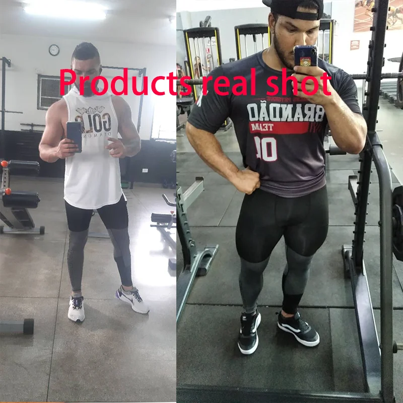 Men Trousers KAMB Men's Tights Sport Fitness Running Training Exercise Sweatpants Compression Pants Leggings Joggers