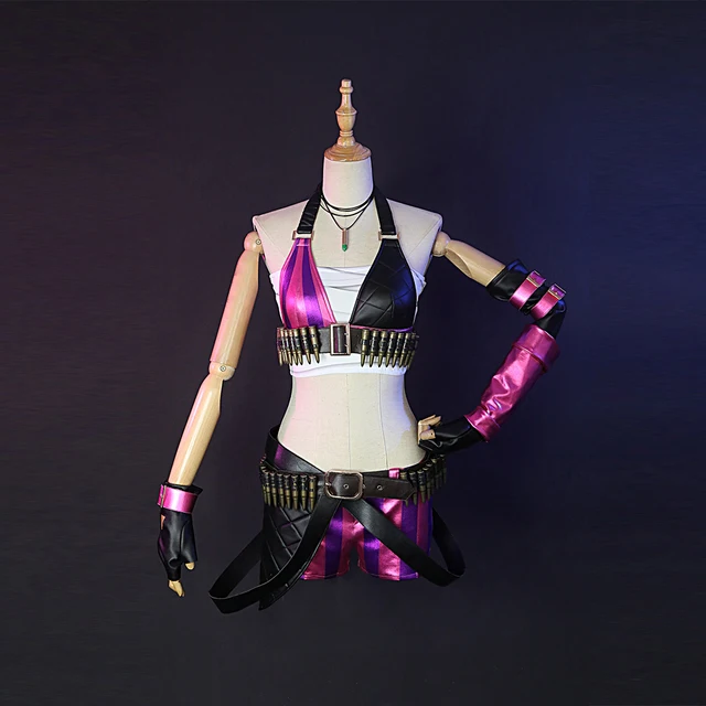 Lol Arcane Jinx Cosplay Costume Uniform Outfits With Wig And Shoes Halloween Carnival Suit Women Role Play 22 Sexy Game Costumes Aliexpress Lol Arcane Jinx Cosplay Costume Uniform Outfits With Wig And Shoes Halloween Carnival Suit Women Role Play 22 Sexy Game Costumes Aliexpress